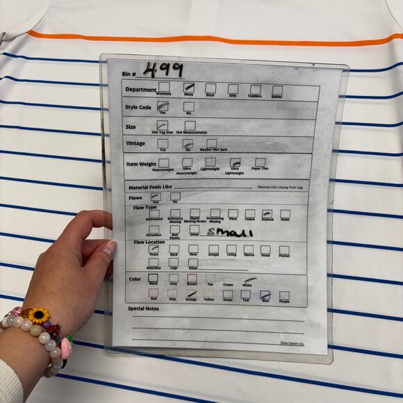 Mizzen + Main Phil Mickelson White Striped Mens L Performance‎ Golf Polo Shirt - Picture 8 of 10